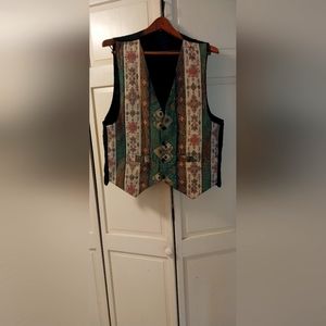 Vintage Tapestry Vest